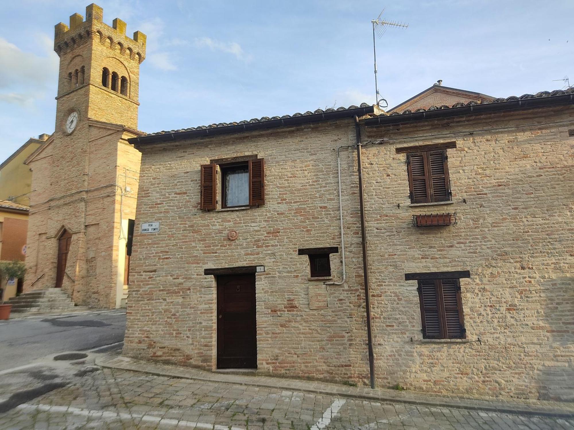 Вилла Casa Borgo Fonte Castelleone di Suasa Экстерьер фото